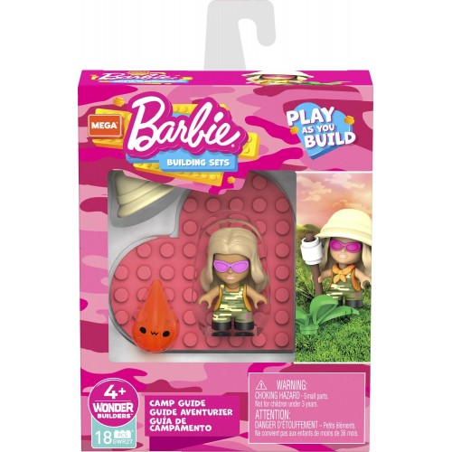 MEGA Barbie - With Accessories (25 Stm) Camp Guide GWR21 / GWR27 887961945607