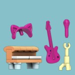 MEGA Barbie - With Accessories (25 Stm) Musician GWR21 / GWR25 887961945584