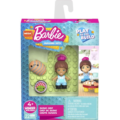 MEGA Barbie - With Accessories (25 Stm) Sushi Chef GWR21 / GWR26 887961945591