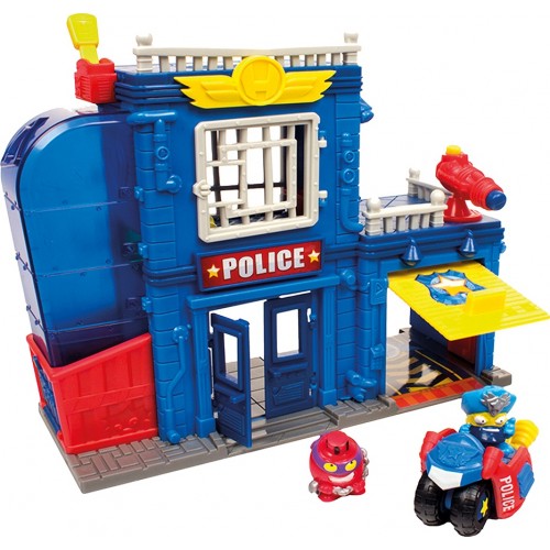 As company Superzings Playset Police Station For Ages 3+ 1013-61112 8431618007341