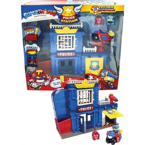 As company Superzings Playset Police Station For Ages 3+ 1013-61112 8431618007341