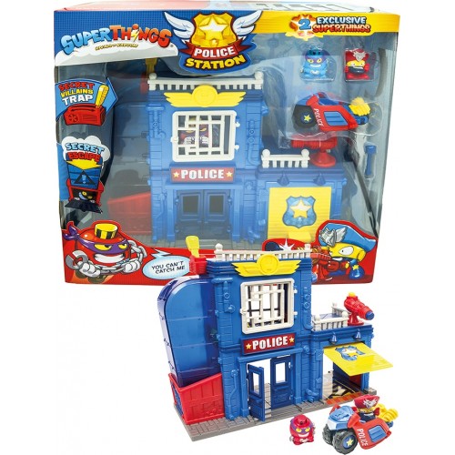 As company Superzings Playset Police Station For Ages 3+ 1013-61112 8431618007341