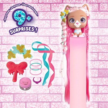 As company VIP Pets Series Glitter Twist Collectible Doll With Extra Long Hair 1013-71237 8421134712379