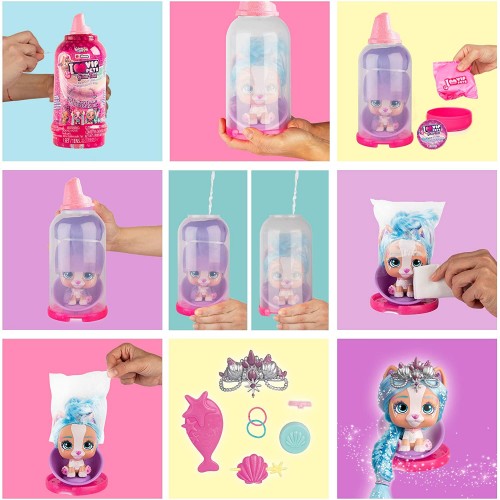 As company VIP Pets Σειρά Glitter Twist Συλλεκτική Κούκλα Με Απίστευτα Μακριά Μαλλιά 1013-71237 8421134712379