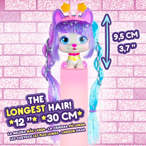 As company VIP Pets Series Glitter Twist Collectible Doll With Extra Long Hair 1013-71237 8421134712379