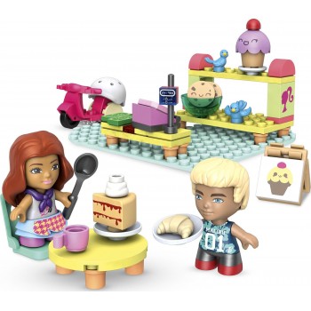 MEGA Barbie - SET With Figures And Accessories ( 65 Pcs) Patisserie GWR31 / GWR32 887961945652
