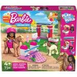 MEGA Barbie - SET With Figures And Accessories (65 Pcs) Horse Jumping GWR31 / HDJ84 194735024698