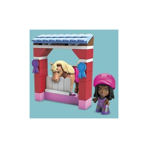 MEGA Barbie - SET With Figures And Accessories (65 Pcs) Horse Jumping GWR31 / HDJ84 194735024698