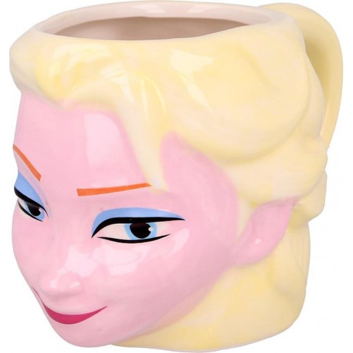 Stor Elsa Ceramic Dolomite 3D Head Mug 11 Oz In Gift Box ST78800 8412497788002