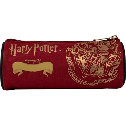 Blue Sky Studios Harry Potter Barrel Pencil Case – Crest And Customise SLHP545 5060718144026