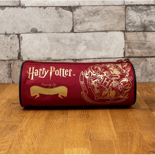 Blue Sky Studios Harry Potter Barrel Pencil Case – Crest And Customise SLHP545 5060718144026