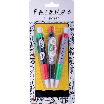 Blue Sky Studios Friends 3 Pen Set FS147225 5060718147225