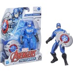 Hasbro Avengers Marvel Mech Strike 6-inch Scale Action Figure Toy Captain America With Compatible Battle Accessory F0259 / F1664
