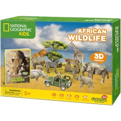 cubicfun National Geographic African Wildlife DS0972h 6944588209728