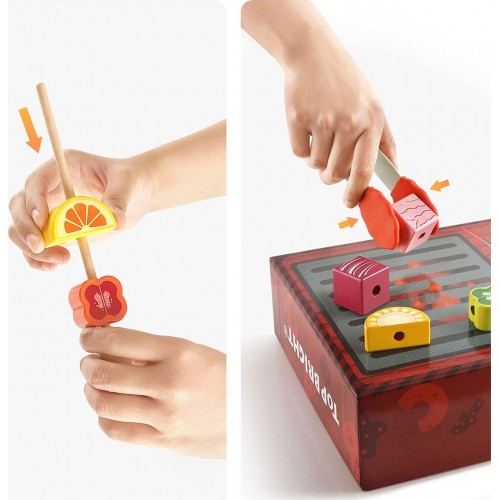 topbright Stack And Lacing Button Box Play Box, 35 Pieces 120453 6971325132162