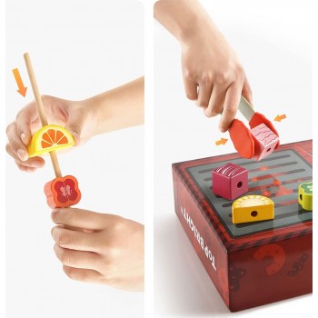 topbright Stack And Lacing Button Box Play Box, 35 Pieces 120453 6971325132162