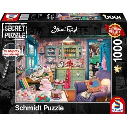 Schmidt Παζλ 1000 Steve Read- Το Δωμάτιο Της Γιαγιάς 59653 4001504596538
