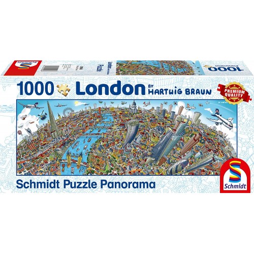 Schmidt Παζλ 1000 Pano - Λονδίνο 59596 4001504595968