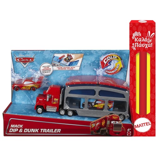 Mattel Λαμπάδα Disney Cars Ice Racers Color Changers Νταλίκα Του Μακ Με Δεξαμενή Αλλαγής Χρώματος CKD34 