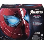 Hasbro Marvel Legends Series Spider-Man Iron Spider Electronic Helmet With Glowing Eyes, 6 Light Settings And Adjustable Fit F02