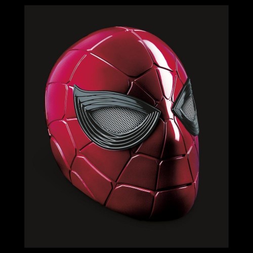 Hasbro Marvel Legends Series Spider-Man Iron Spider Electronic Helmet With Glowing Eyes, 6 Light Settings And Adjustable Fit F02