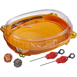 Hasbro Beyblade Burst Quaddrive Cosmic Vector Battle Set Game Beystadium, 2 Toy Tops And Launchers For Ages 8 Up F3334 501099393