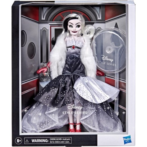 Hasbro Disney Villains Style Series Cruella De Vil, Contemporary Fashion Doll, Collectible Toy For Girls 6 Years And Up F3263 50