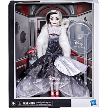 Hasbro Disney Villains Style Series Cruella De Vil, Contemporary Fashion Doll, Collectible Toy For Girls 6 Years And Up F3263 50