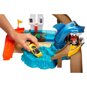Mattel Λαμπάδα Hot Wheels Χρωμοκεραυνοί - Απόβαση Στην Αποβάθρα BGK04 