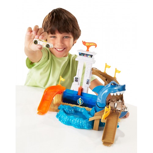 Mattel Easter Candle Hot Wheels Color Shifters - Sharkport Showdown BGK04 