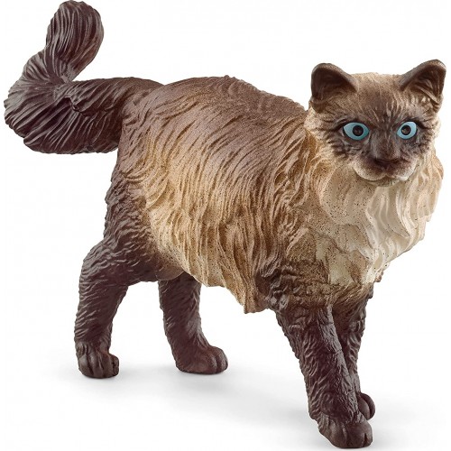 Schleich Farm World Ragdoll Cat Figurine,Multicoloured 13940 4059433363226