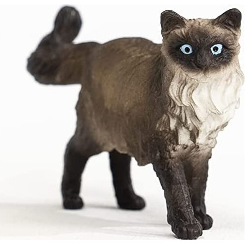 Schleich Farm World Ragdoll Cat Figurine,Multicoloured 13940 4059433363226
