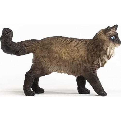 Schleich Farm World Ragdoll Cat Figurine,Multicoloured 13940 4059433363226