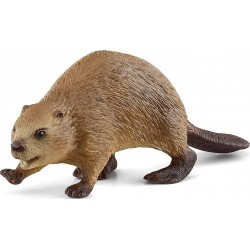 Schleich Wild Life Beaver Figurine Multicoloured 14855 4059433364582