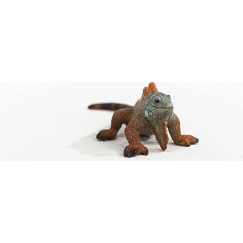 Schleich Wild Life Iguana Figurine, Multicoloured 14854 4059433454764
