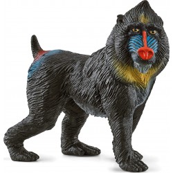 Schleich Wild Life Mandrill Figurine, Multicoloured 14856 4059433455457