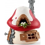 Schleich Smurf House With 2 Figurines, Multicoloured 20803 4055744012242