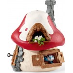Schleich Smurf House With 2 Figurines, Multicoloured 20803 4055744012242
