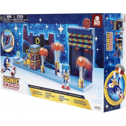 JAKKS PACIFIC Πίστα Studiopolis Με Φιγούρα Sonic 406924 192995406926