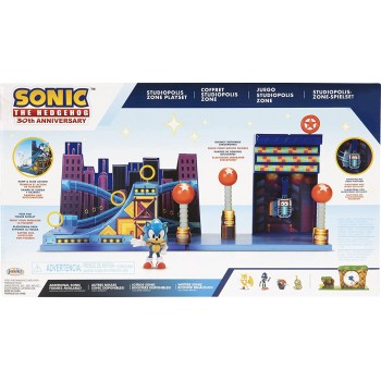 JAKKS PACIFIC Πίστα Studiopolis Με Φιγούρα Sonic 406924 192995406926