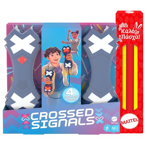 Mattel  Λαμπάδα Ηλεκτρονικό Παιχνίδι Crossed Signals GVK25 