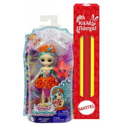 Mattel Λαμπάδα Enchatimals Royals - Αστερίας HCF69 