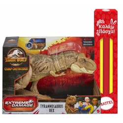 Mattel Jurassic World Extreme Damage Tyrannosaurus Rex GWN26 