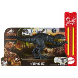 Mattel Jurassic World Slash N Battle Stinger Dino Scorpios Rex HBT41 