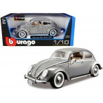 Bburago 1:18 Volkswagen Kafer-Beetle (1955) Γκρι 18/12029 grey 4893993011797