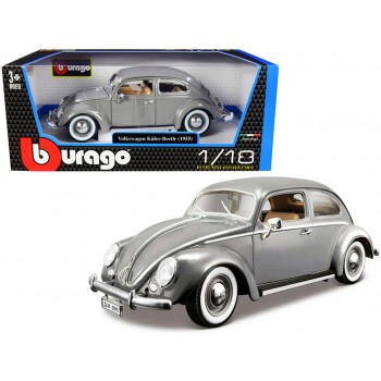 Bburago 1:18 Volkswagen Kafer-Beetle (1955) Γκρι 18/12029 grey 4893993011797