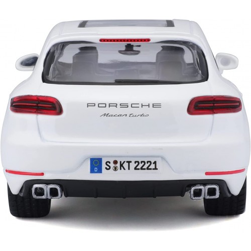Bburago 1/24 Plus Porsche 918 Macan White 21077 4893993210770