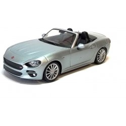 Bburago 1/24 Plus Fiat 124 Spider Silver 21083 4893993013906