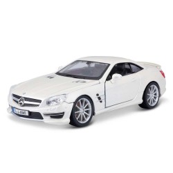 Bburago 1/24 Plus Mercedes-Benz SL 65 AMG Hardt Άσπρο 21066 White 4893993010455