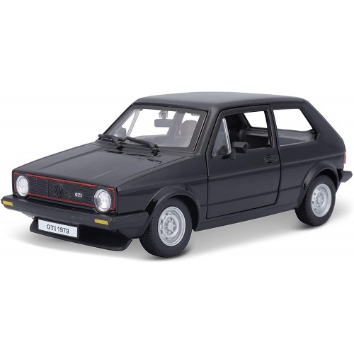 Bburago 1/24 Volkswagen Golf MK1 GTI 1979 Black 18/21089 BLACK 4893993010998